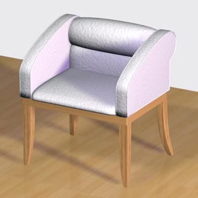 3D модель кресло Armchair Giorgetti Agnus