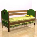 3D модель кровать Amigo Bed