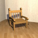 3D модель стул Chair 05