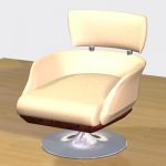 3D модель кресло Armchair Giorgetti Commodus 2