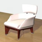 3D модель кресло Armchair Giorgetti Commodus