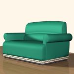 3D модель диван Sofa Dafne