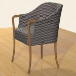 3D модель кресло Armchair Giorgetti Proggetti
