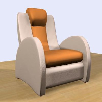 3D модель кресло Armchair Aviator