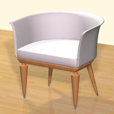 3D модель кресло Armchair Giorgetti Cavus