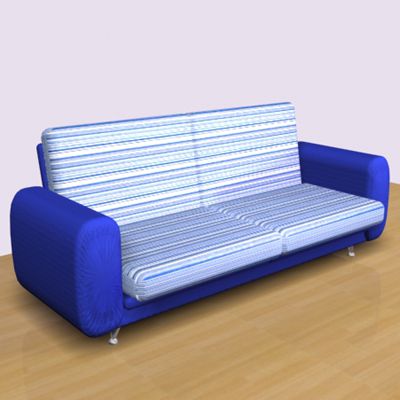 3D модель диван Sofa Chaise-Longue