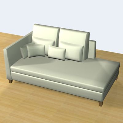 3D модель диван Sofa Flexform Victor Large 4