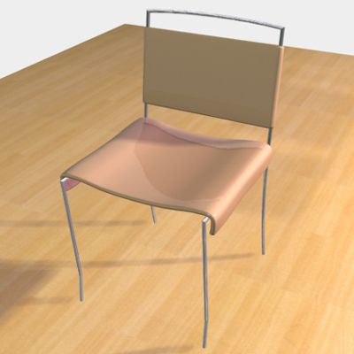 3D модель стул Chair Ligne Roset Graphic