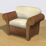 3D модель диван Sofa Smania Peoniadue