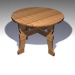 3D модель стол Table 02