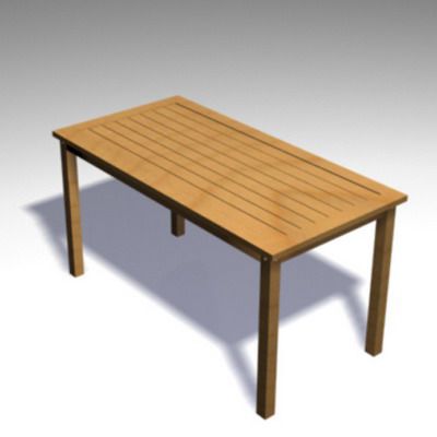 3D модель стол Table 14